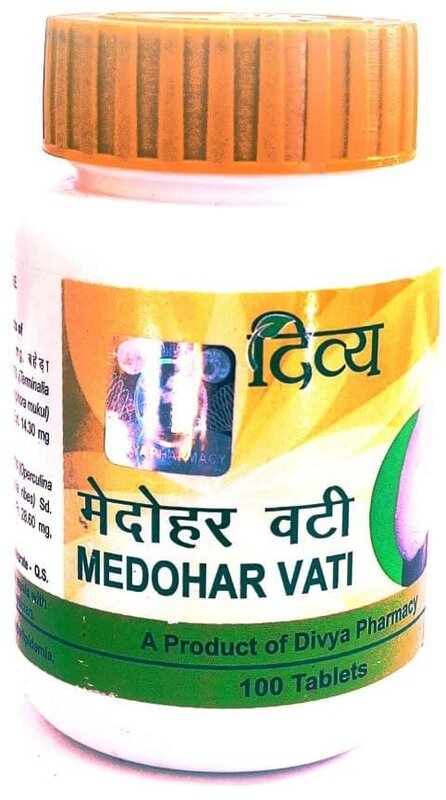 Таблетки Patanjali Medohar Vati таб., 100 г, 100 мл, 100 шт.