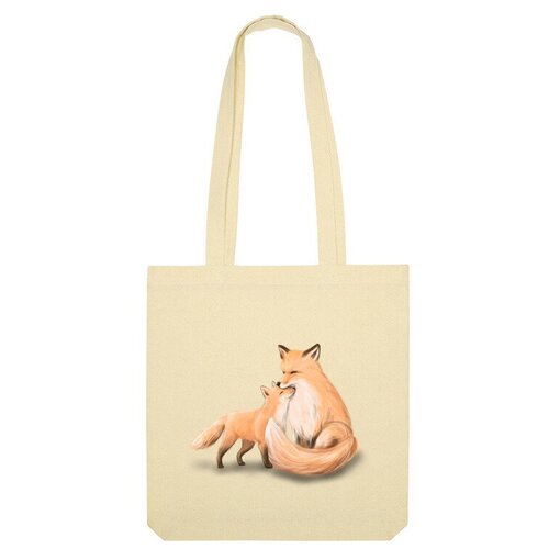 фото Сумка шоппер us basic, бежевый