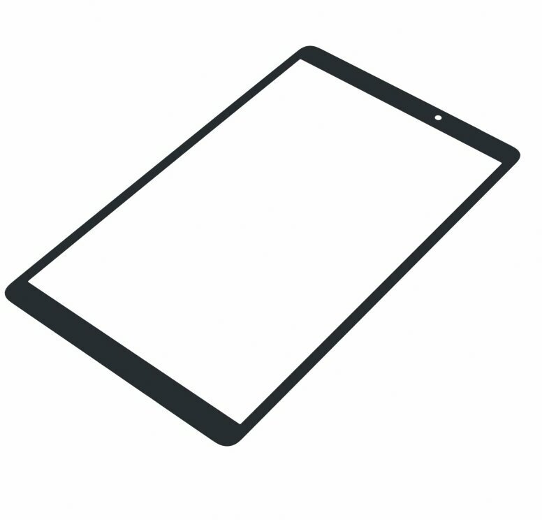 Стекло модуля для Huawei MatePad T8 8.0 (KOB2-L09) черный, AA