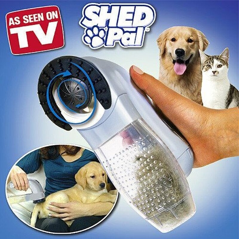 Машинка для вычесывания шерсти TV-486/Удаляет шерсть быстро и качественно/Для всех пород собак и кошек - фотография № 1