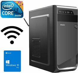 Системный блок Intel core i3-2100, 3.1 ГГц, RAM 4Gb, SSD 120Gb, Windows 10Pro, Wi-Fi офисный, для работы, для учебы, для дома