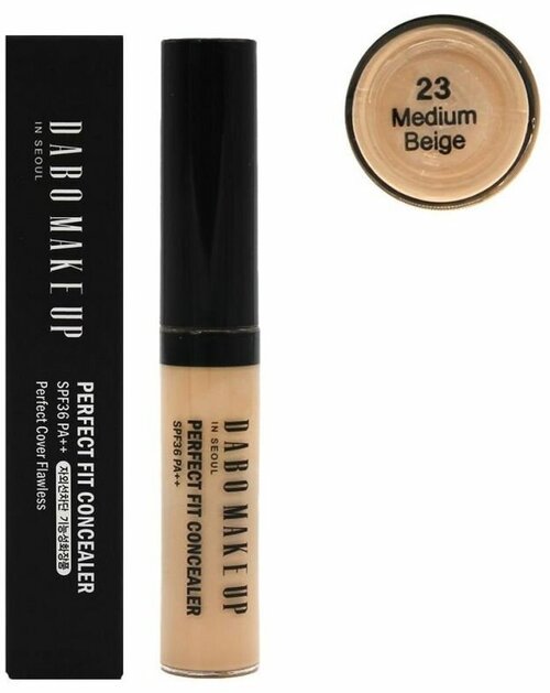 Dabo Консилер для лица / Make Up Perfect Fit Concealer ##23, Medium Beige, 5 мл