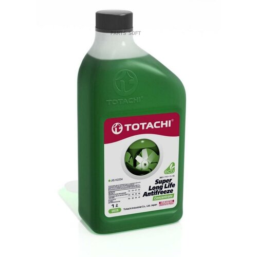 Концентрат Жидкости Охлаждающей Totachi Super Long Life Antifreeze Green 1л TOTACHI арт. 43601