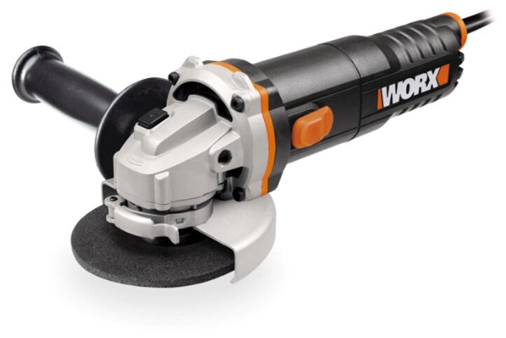 Угловая шлифмашина (болгарка) WORX WX711 220V 750Вт 115мм электрическая