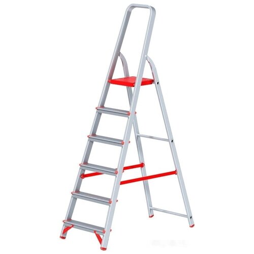 Лестница-стремянка Новая Высота NV 311 алюминиевая профессиональная 6 ступеней