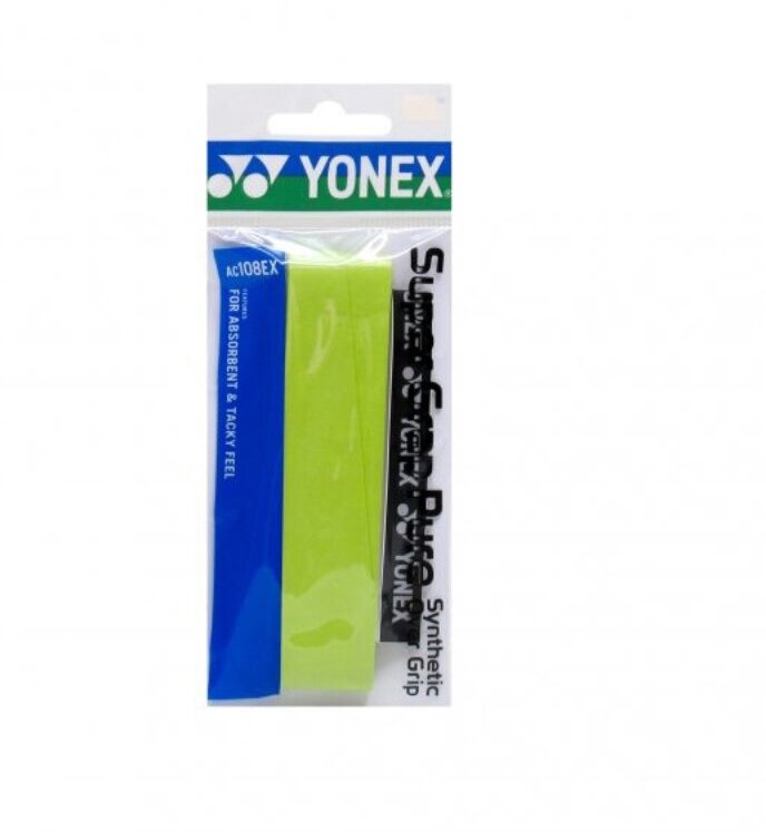 Обмотка для ручки ракетки Yonex Overgrip AC108EX Super Grap Pure х1 Light Green