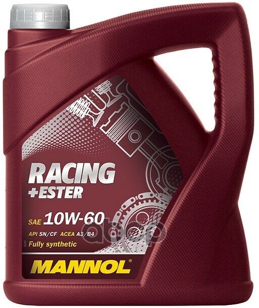 MANNOL Масло Моторное Racing+Ester 10W60 (4Л)