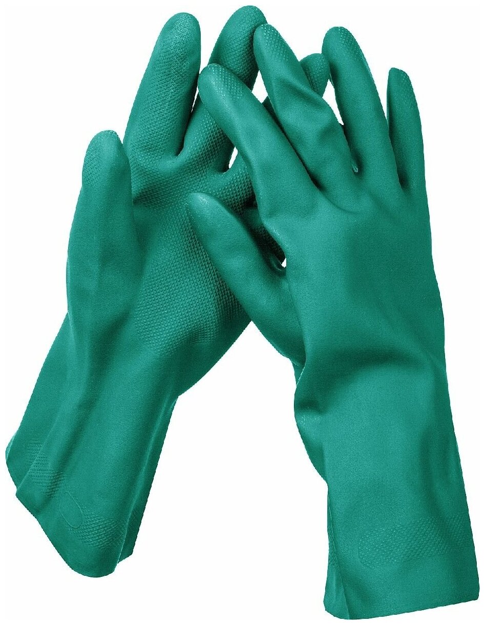 Маслобензостойкие перчатки KRAFTOOL Nitril р. XXL нитриловые индустриальные (11280-XXL_z01)