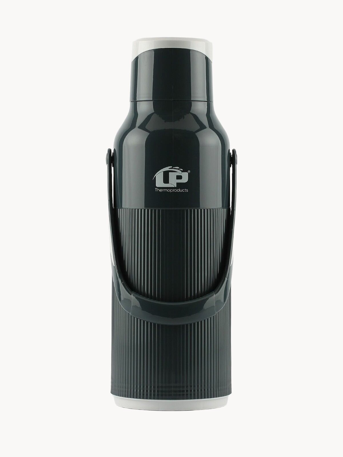 Термос со стеклянной колбой 2л для чая LP Ambition темно-серый