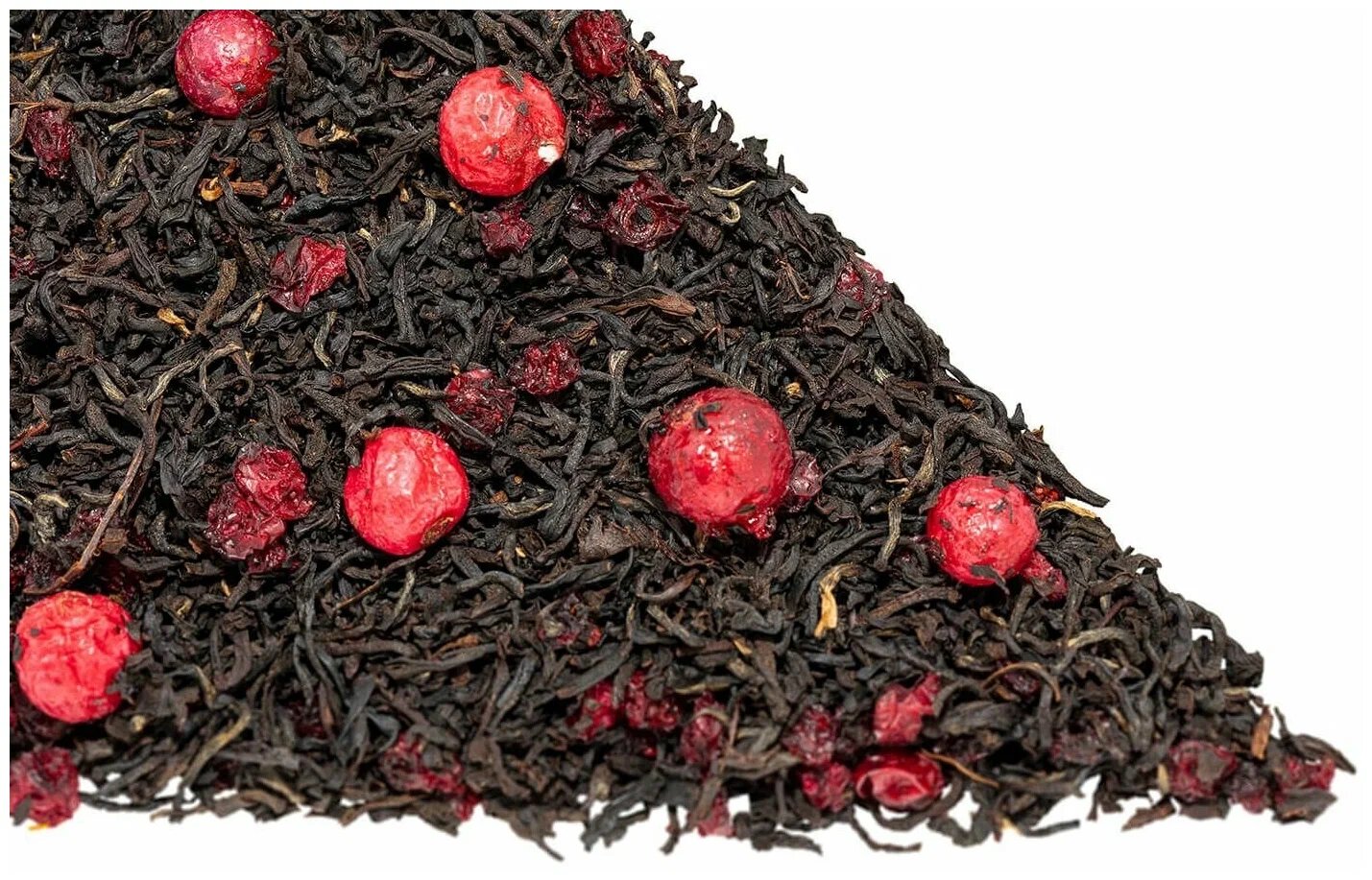 Чай черный Weiserhouse "Свежая клюква", 200 г, цейлонский чай с ягодами клюквы и брусники