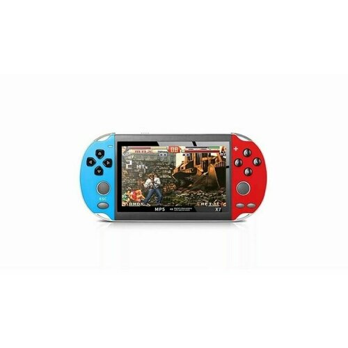 Портативная игровая консоль X7 Plus с 51 дюймовым экраном 1000 встроенных ретро игр 1764₽