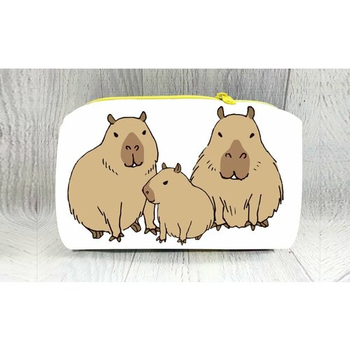 Пенал MIGOM мягкий Капибара, Capybara - 0010 пенал migom мягкий капибара capybara 0010