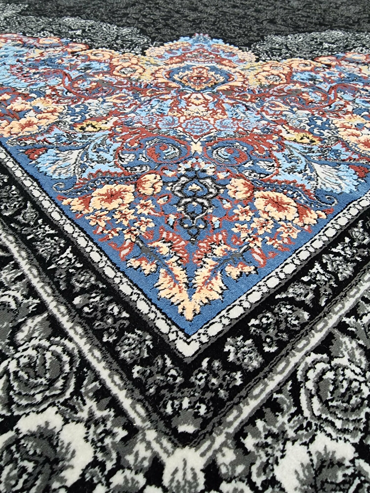 Персидский ковер Farrahi Carpet, Иран, размер 2х3 м - фотография № 7