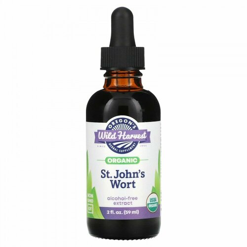 Oregons Wild Harvest, Organic St. John"s Wort, 2 fl oz (59 ml)