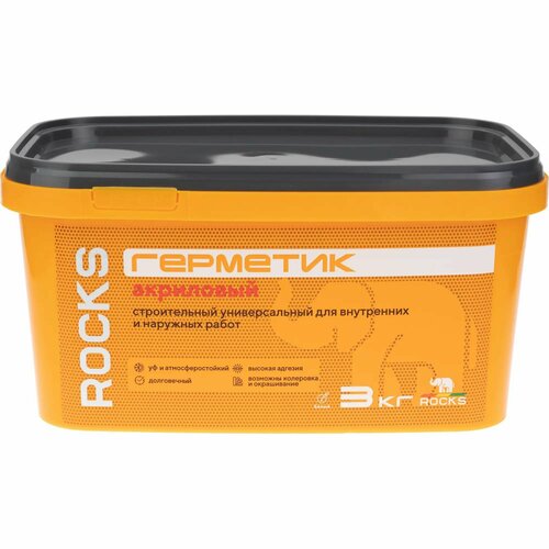 Герметик акриловый Rocks 3 кг