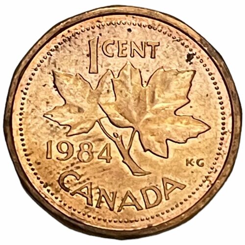 Канада 1 цент 1984 г. (2)