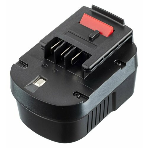 Аккумуляторная батарея Pitatel TSB-018-BD12B-30M (BLACK&DECKER p/n: A12, FSB12), Ni-Mh 3.0Ah 12V аккумуляторная батарея pitatel tsb 018 bd12b 21m black