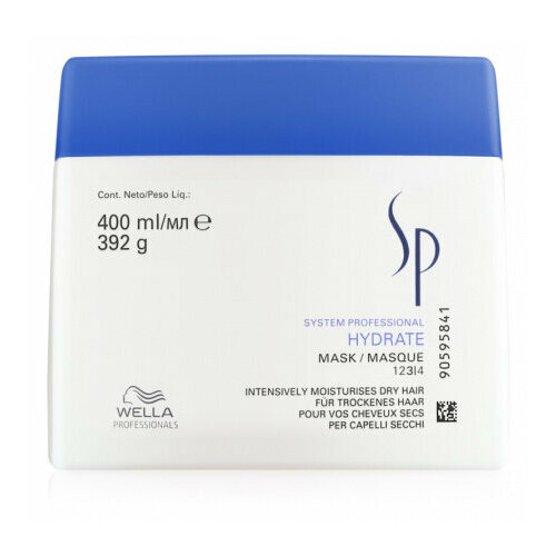 Wella SP Hydrate mask Маска увлажняющая интенсивная для нормальных и сухих волос 400 мл