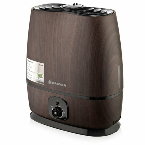Увлажнитель воздуха BRAYER BR4916 объем бака 6 л 25 Вт арома-контейнер коричневый 1030400₽