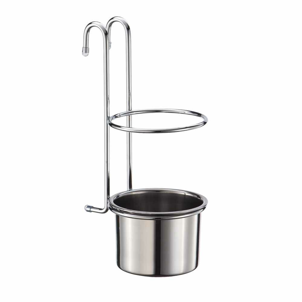 фото Стакан универсальный навесной LEMAX 206х105х138 мм хром