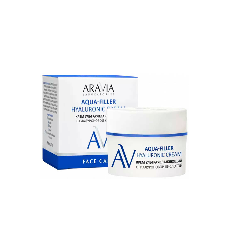 Aravia Laboratories Крем ультраувлажняющий с гиалуроновой кислотой Aqua-Filler Hyaluronic Cream, 50 мл (Aravia Laboratories, ) - фото №15