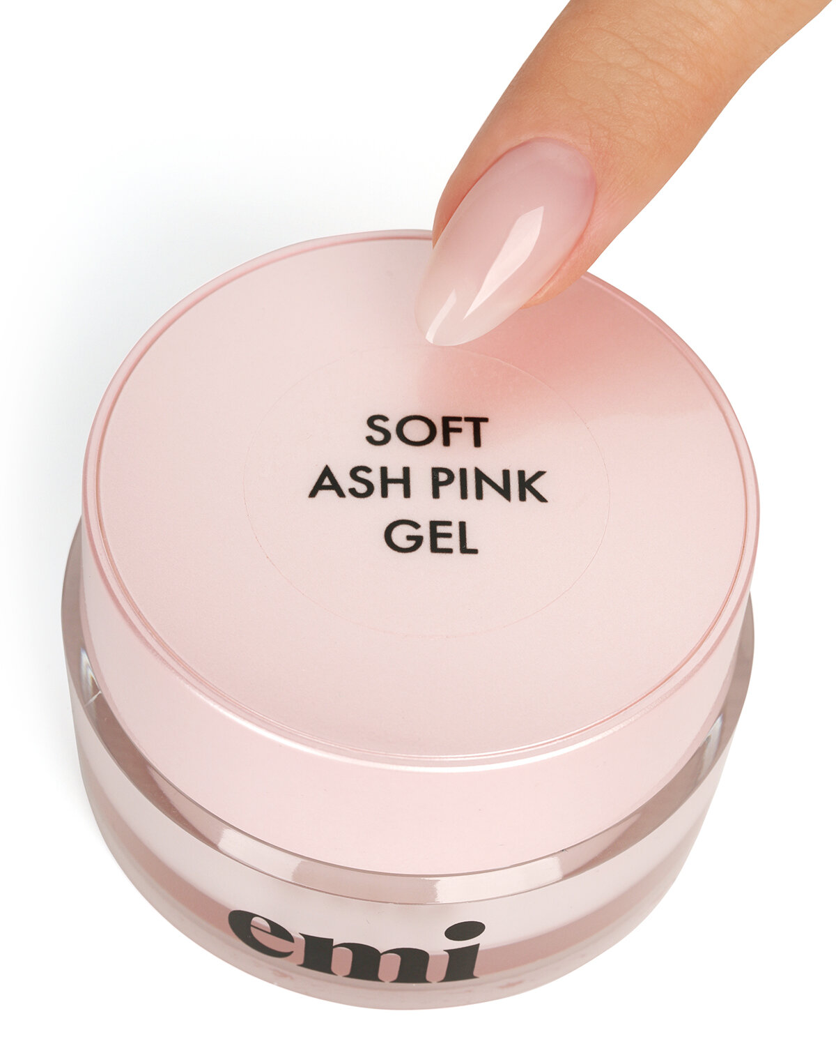 E.MI Гель для моделирования ногтей, розово-бежевый / Soft Ash Pink Gel 15 гр - фото №4