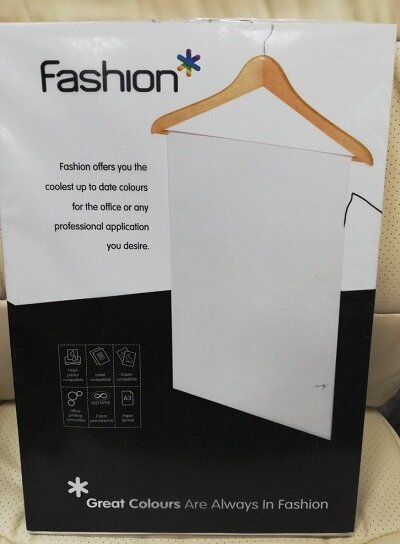 Бумага цветная Fashion А3 светло-серая, 80г/м2, 500л.