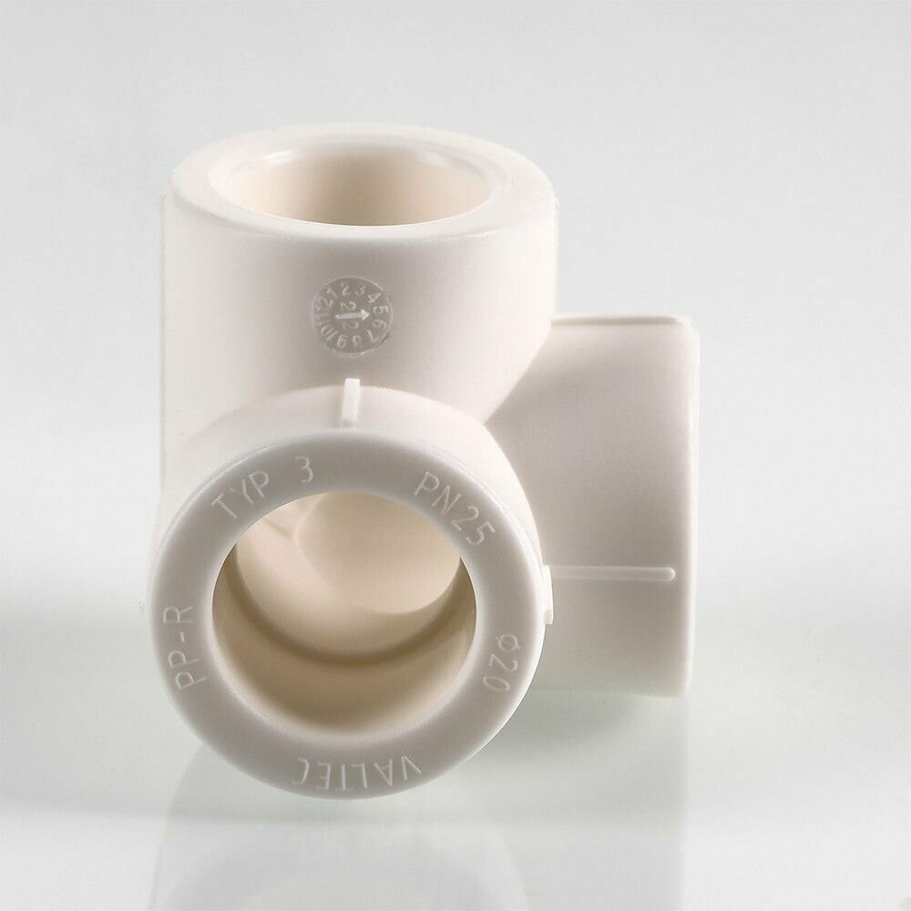 Тройник PPR двухплоскостной 32мм Valtec VTp.738.0.032 — фото 1