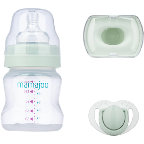 фото Подарочный набор mamajoo 7123107 mini gift set бутылочка 150 мл зеленый