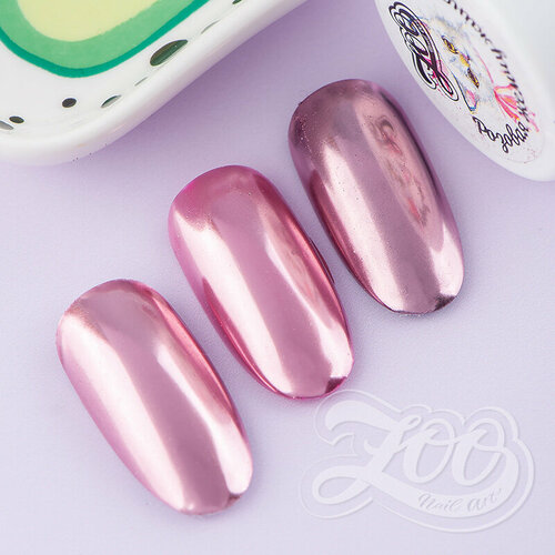 Зеркальный пигмент №1320 Zoo Nail Art Розовая жемчужина 0,5 г