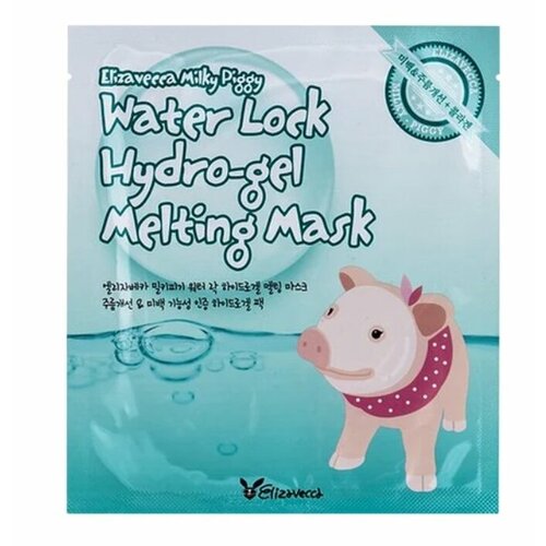 Elizavecca Интенсивно увлажняющая гидрогелевая маска Milky Piggy Water Lock Hydrogel Melting Mask, 30 мл