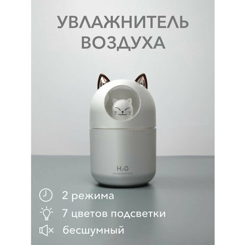 Мини увлажнитель воздуха с подсветкой Котик 75000₽