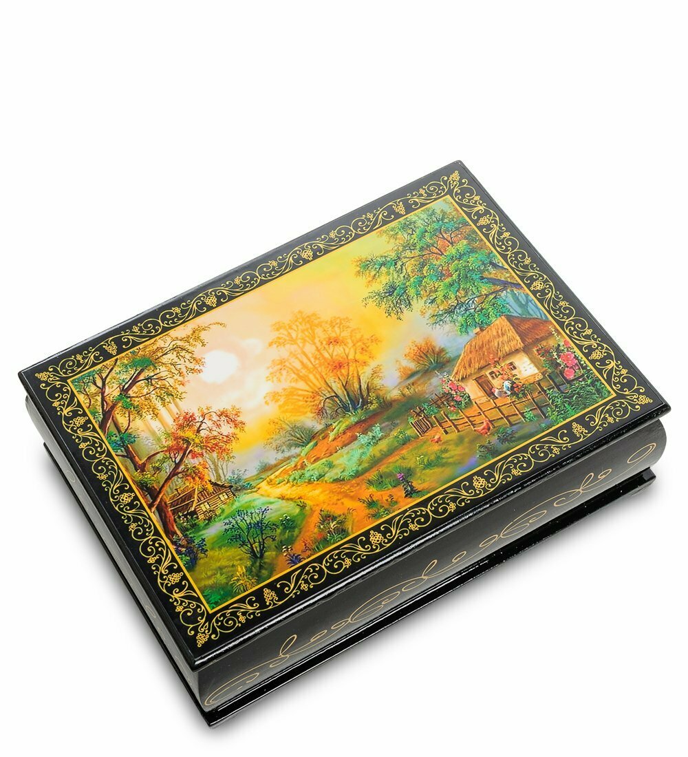 фото Шкатулка в технике декупаж (13х18х4)