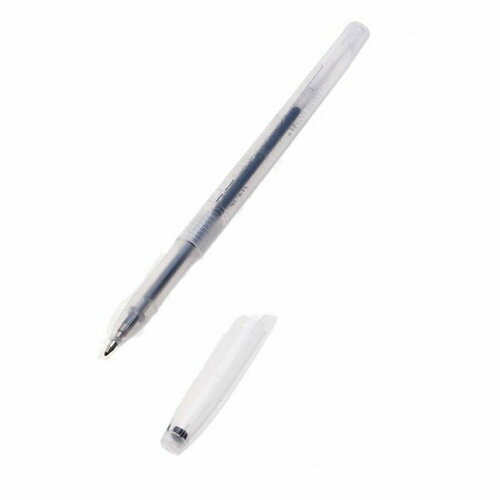 Ручка гелевая, 0.5 мм, стержень синий, тонированный корпус, 12 шт. ручка гелевая 14 см