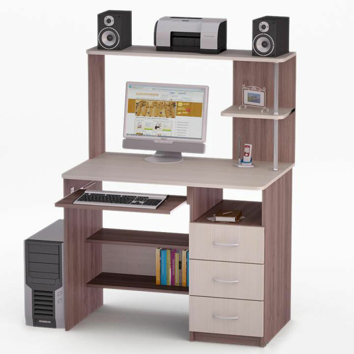 Компьютерный стол Роберт-63 95*127*60