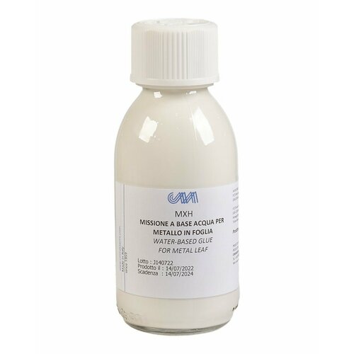 Клей водный 125 мл для золочения в стеклянной бутылке