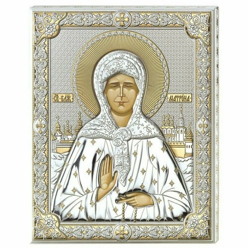 Икона Святая Матрона / 81358/3ORO икона святая матрона 81358 6col