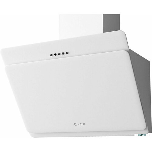 Наклонная вытяжка LEX Luka 600 цвет корпуса white цвет окантовкипанели белый 964300₽