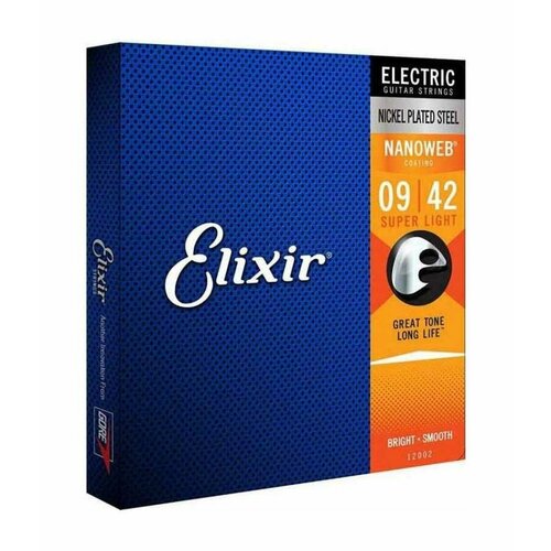 Струны для электрогитары ELIXIR 12002