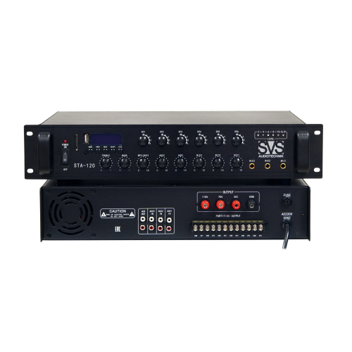 Микшер-усилитель SVS Audiotechnik STA-120 2476800₽