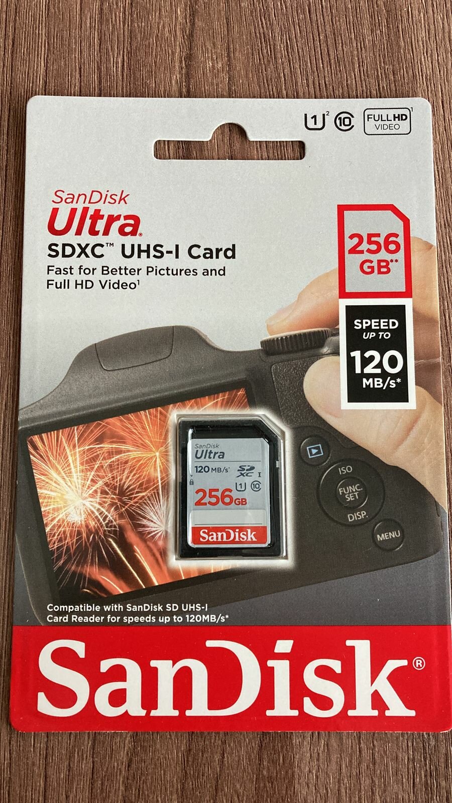 Карта памяти SanDisk Ultra SDXC Class 10 UHS-I