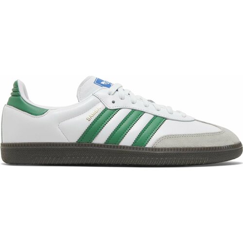 Кроссовки adidas, размер 8UK, зеленый, белый