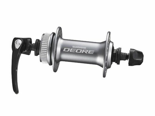 Втулка передняя Shimano M615 Deore: 36 H, C.Lock, с пыльником, цвет серебристый