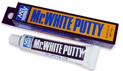 Шпаклевка белая 25гр. MR.HOBBY Mr.White Putty