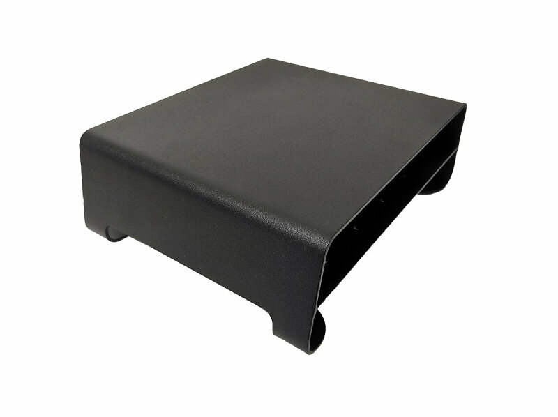 Алюминиевая подставка для мониторов и Mac mini EMBODIMENT EMB-MS-FS-B, черная — фото 4