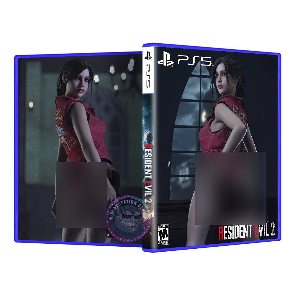 Эксклюзивная обложка PS5 для Resident evil 2 №3