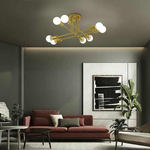 Люстра потолочная светодиодная для гостиной и спальни 5600₽