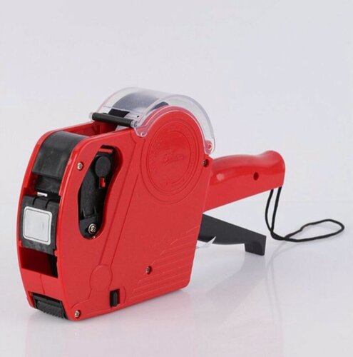 Изображение товара Этикет-пистолет однострочный МХ-5500 EOS для ценников/ 21х12мм на 8 символов(с этикет-лентой и красящим роликом) красный