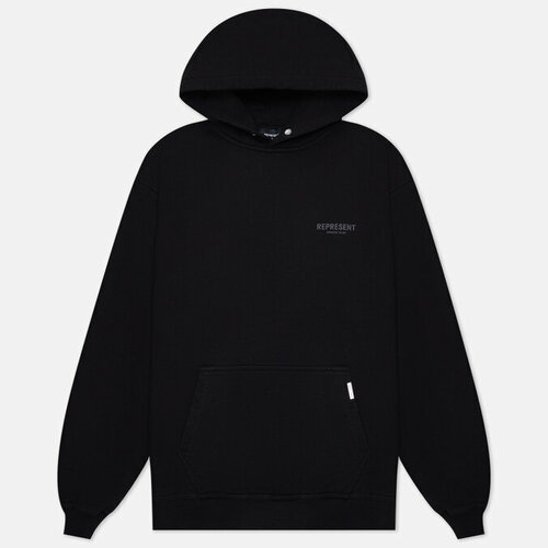 Толстовка Represent Clo represent owners club hoodie, силуэт прямой, размер xl, черный