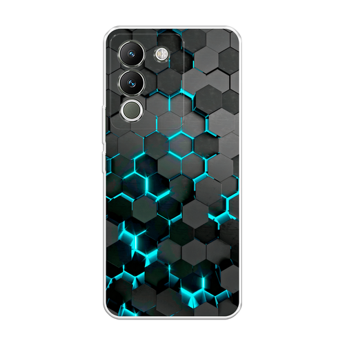 черный, серый, голубой